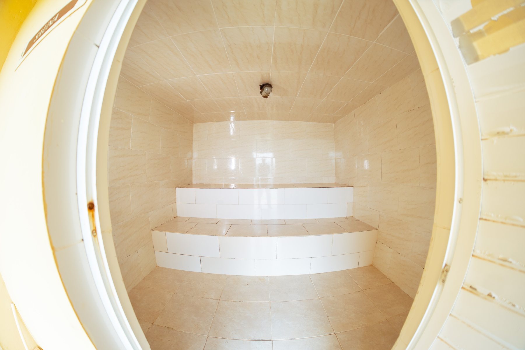 Sauna úmida aromatizada da pousada
